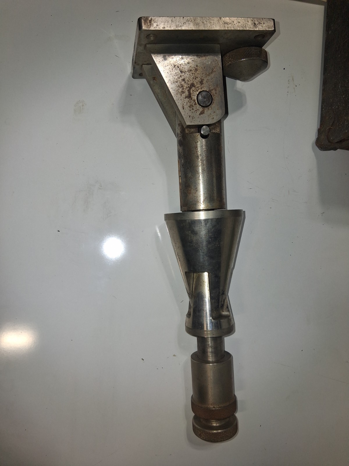 Thompson Balance Stand for Balancing Surface Grinder Grinding Wheels w/ Arbor