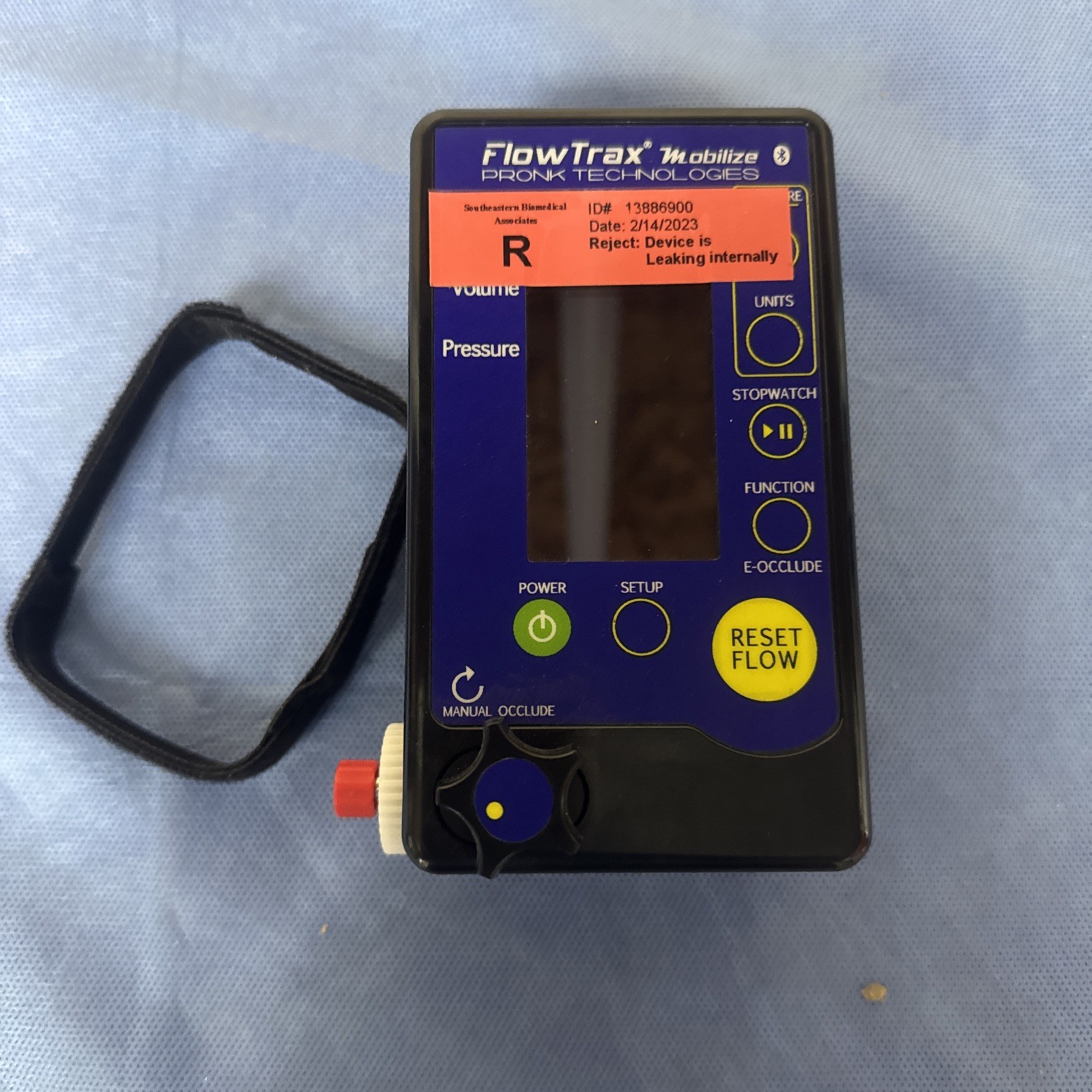 Pronk Technologies FlowTrax Mobilize FT-2-M, Analyzer. Untested