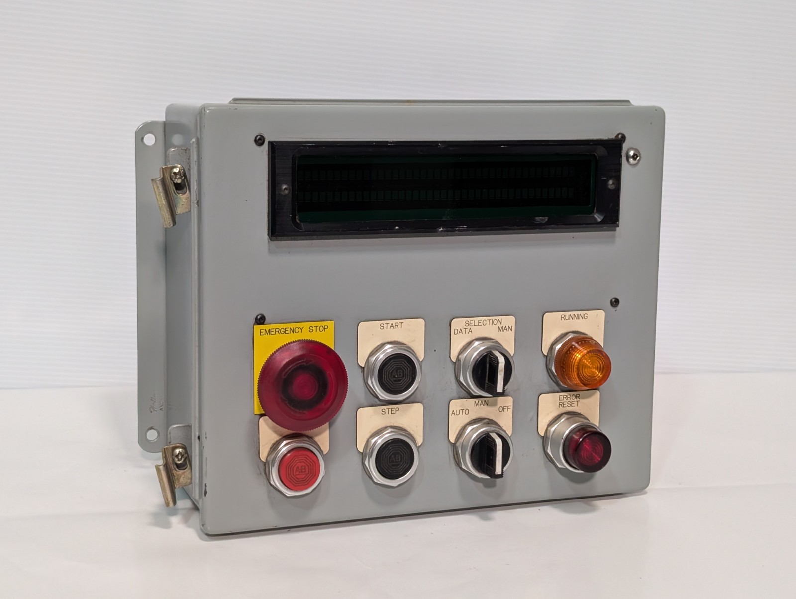 IEE 05464ASSY36613-01A PCB Display Assembly in Hoffman 13″ x 11″ x 5″ Enclosure