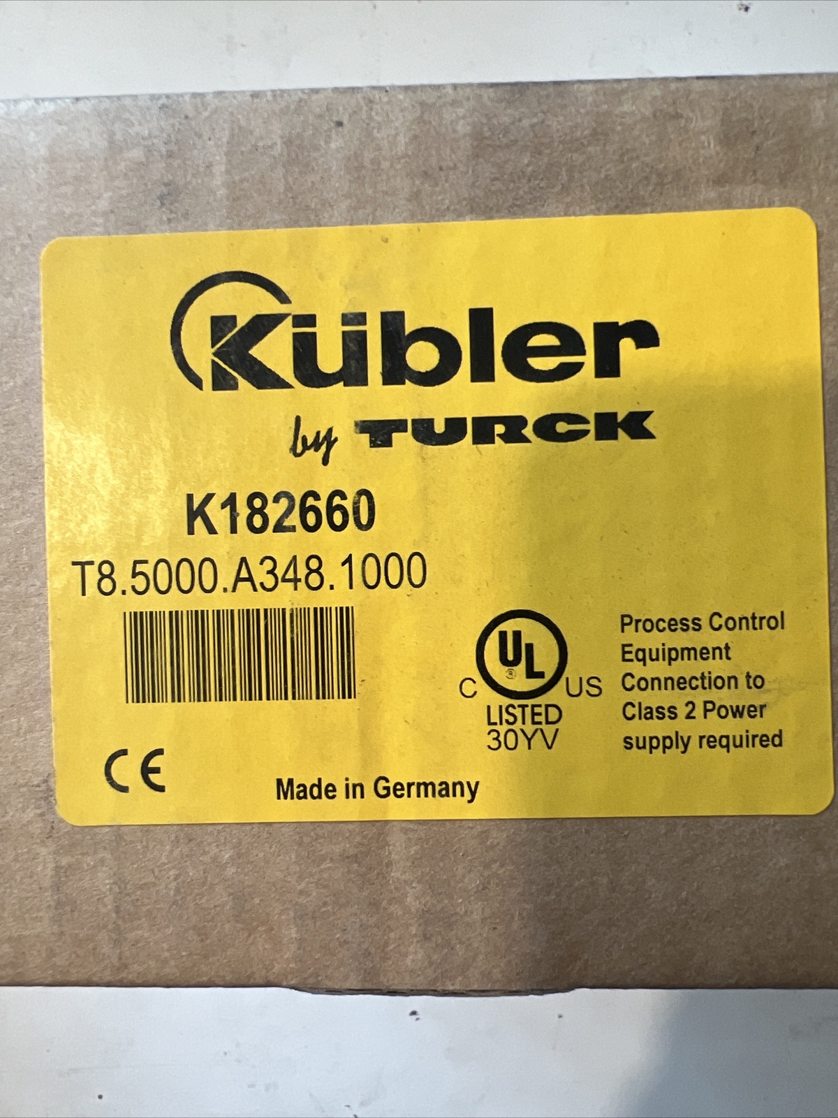 TURCK, T8.5000.A348.1000 (K182660)