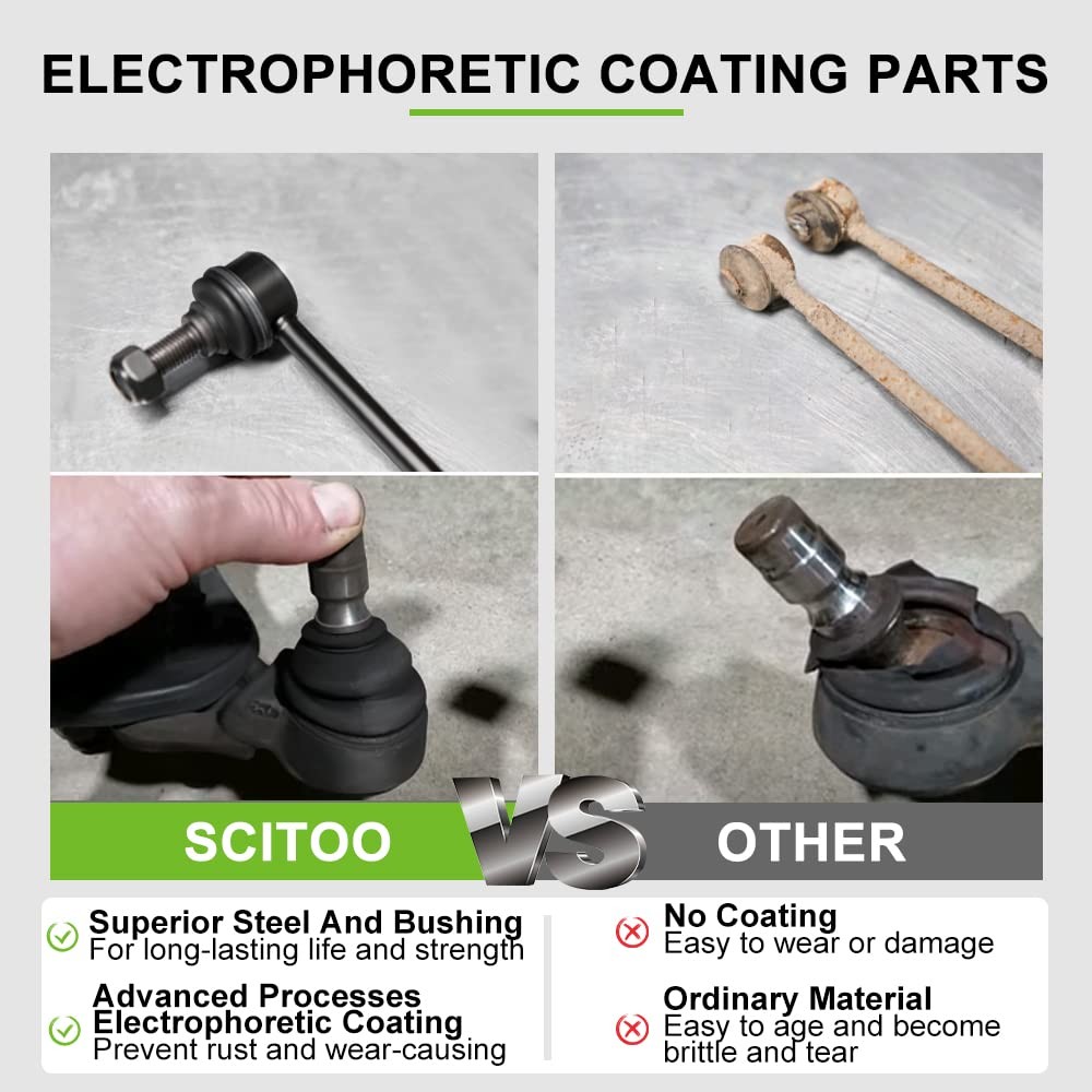8pcs Front Suspension Kit Inner Outer Tie Rod End CV Axle Lower Ball Joint