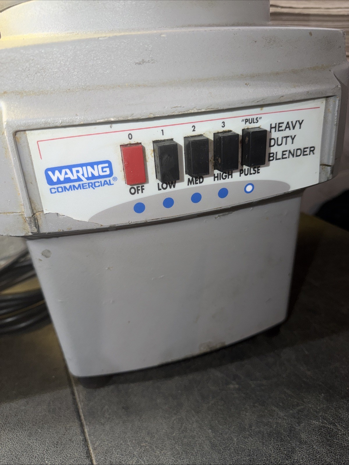 Waring Commercial Heavy Duty Blender 3-Speed (please read details) WORKS!!