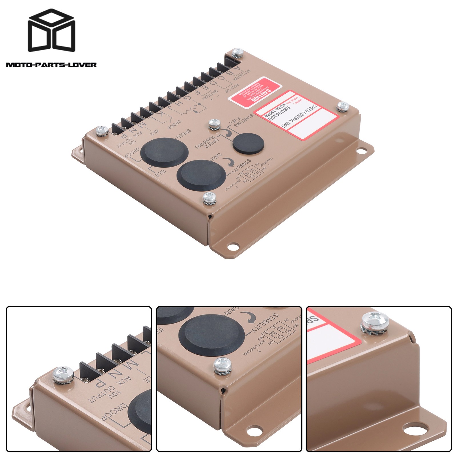 ESD5520E Engine Speed Control Module Generator Governor Controller