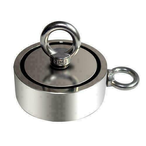 500/700LBS Fishing Magnet Kit Strong Neodymium Pull Force Treasure Hunt Or Rope