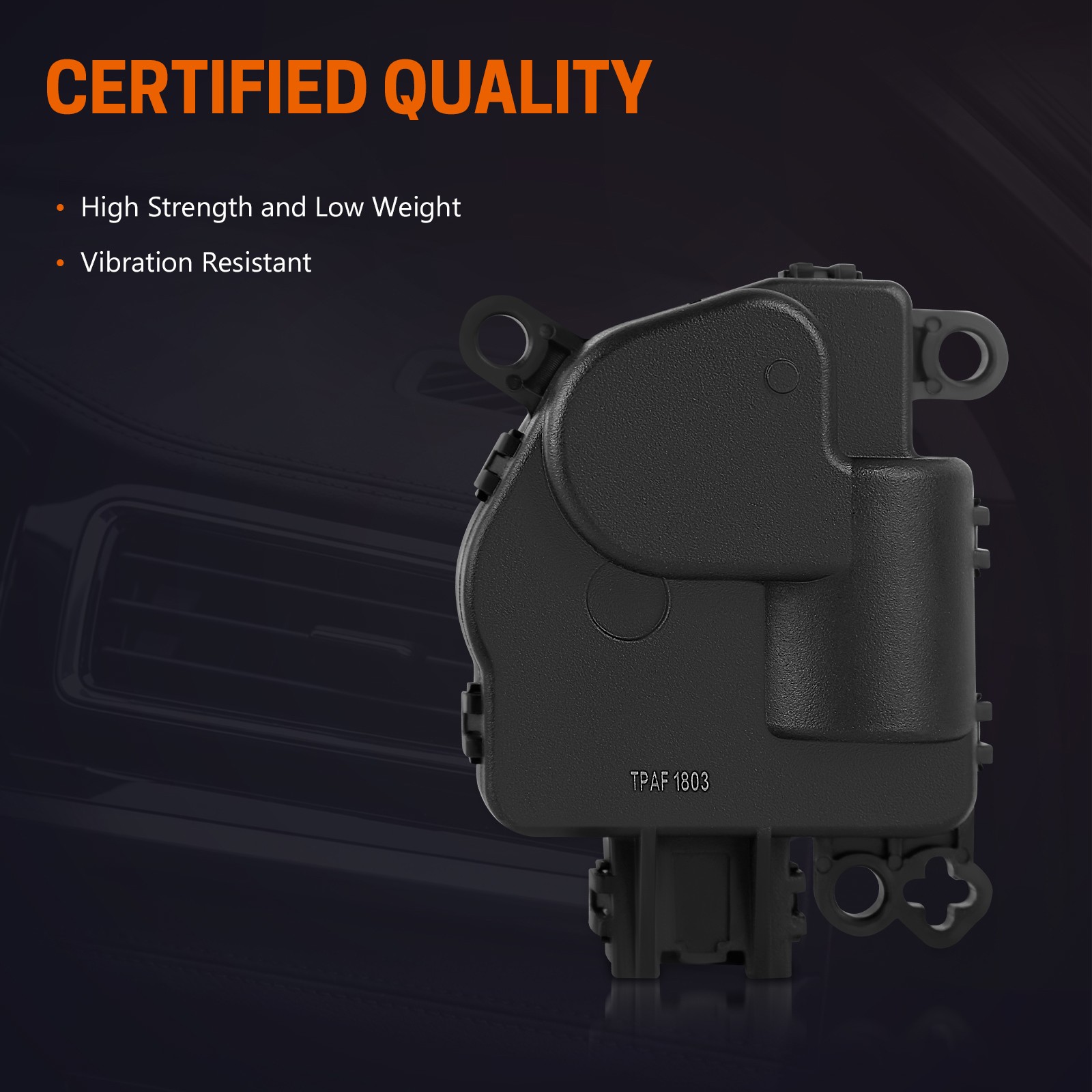 SINTLY HVAC Heater Blend Door Actuator for Chrysler 200 Jeep Wrangler 604-029