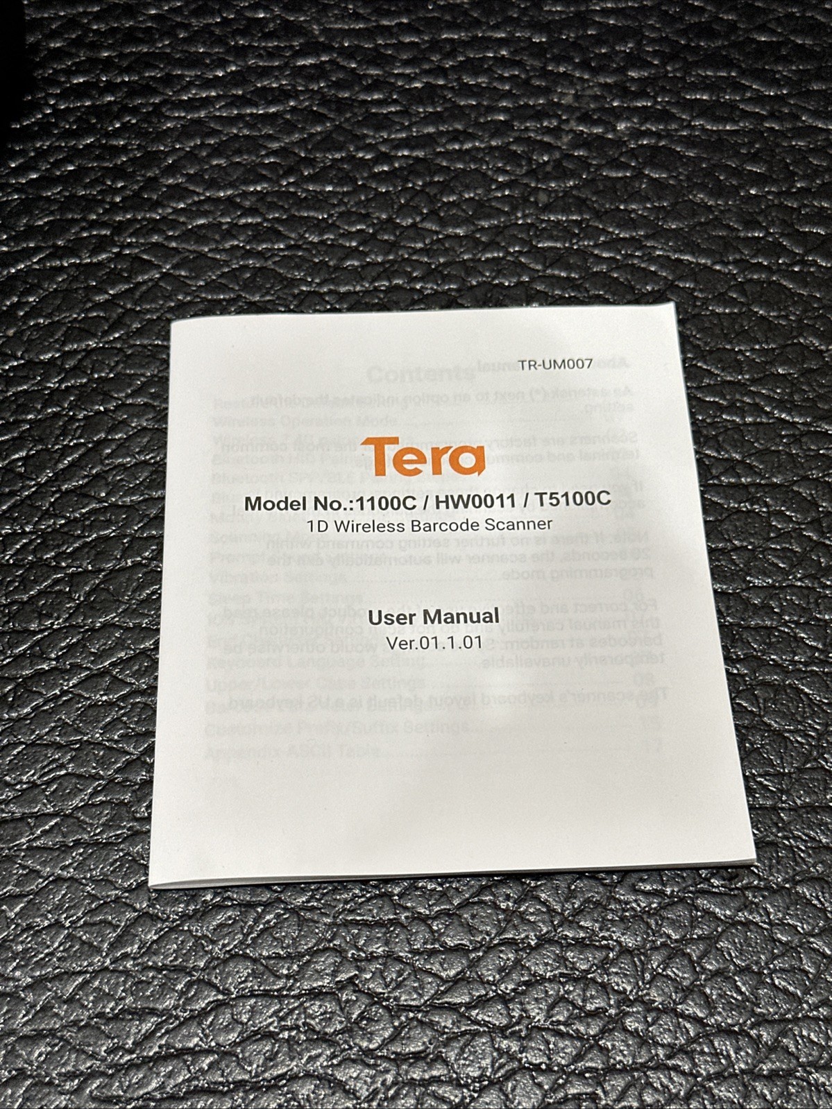 Tera Pro 1D Wireless Barcode Scanner 3 in 1 Bluetooth & 2.4G Wireless & USB W…