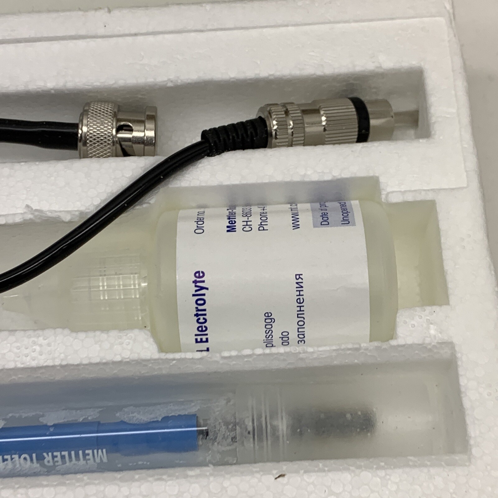 Mettler Toledo 30014095 Inlab Routine Pro pH Electrode ISM + BNC/RCA