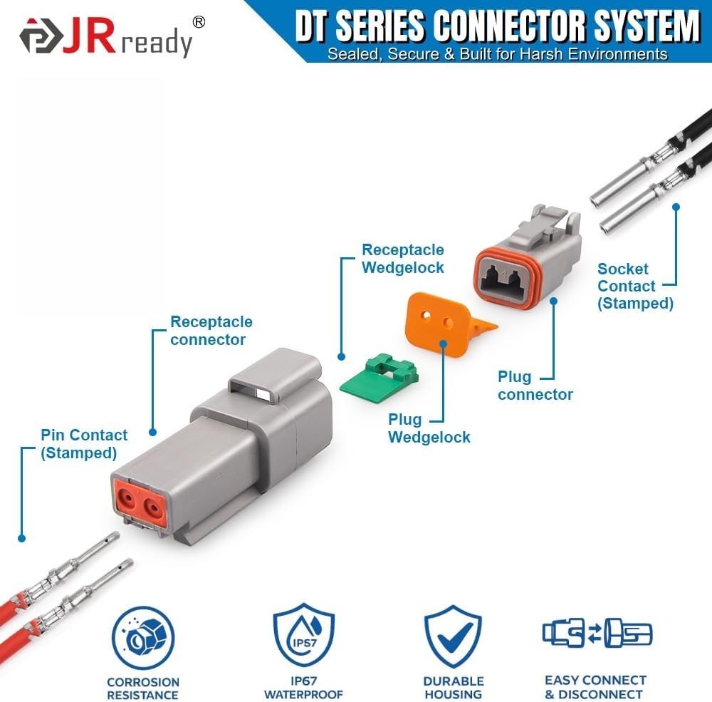 Automotive Marine Off-Road DT Connectors