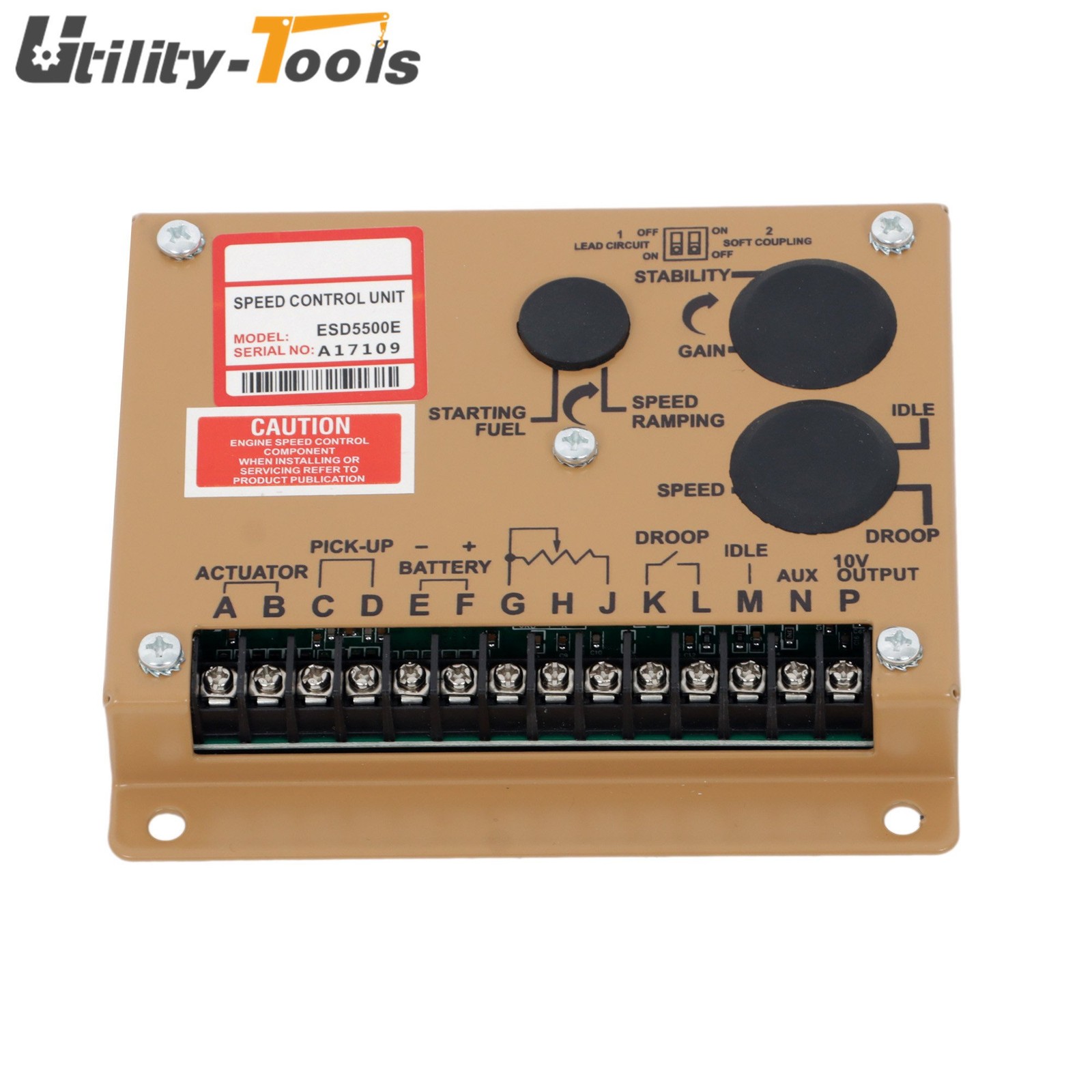 1PC ADC120 12V Generator Governor Actuator Control Unit ESD5500E MSP675 Sensor
