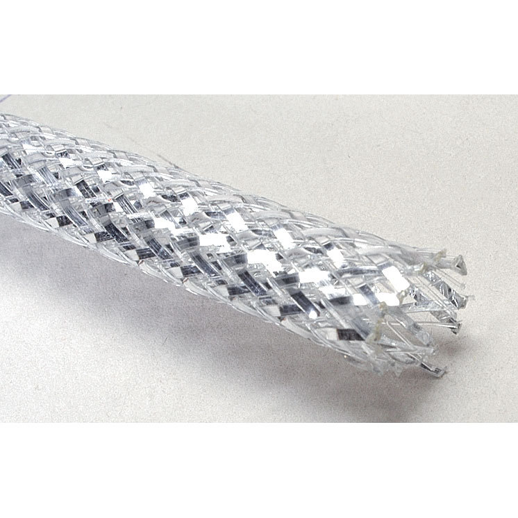 Techflex 3/8″ Expandable Sleeving 25 ft. Chrome