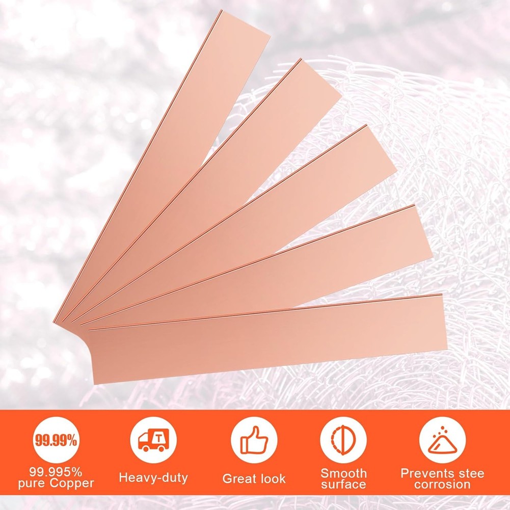 Pack of 20 Pure Copper Anode Sheets for Electroplating and Plating9325