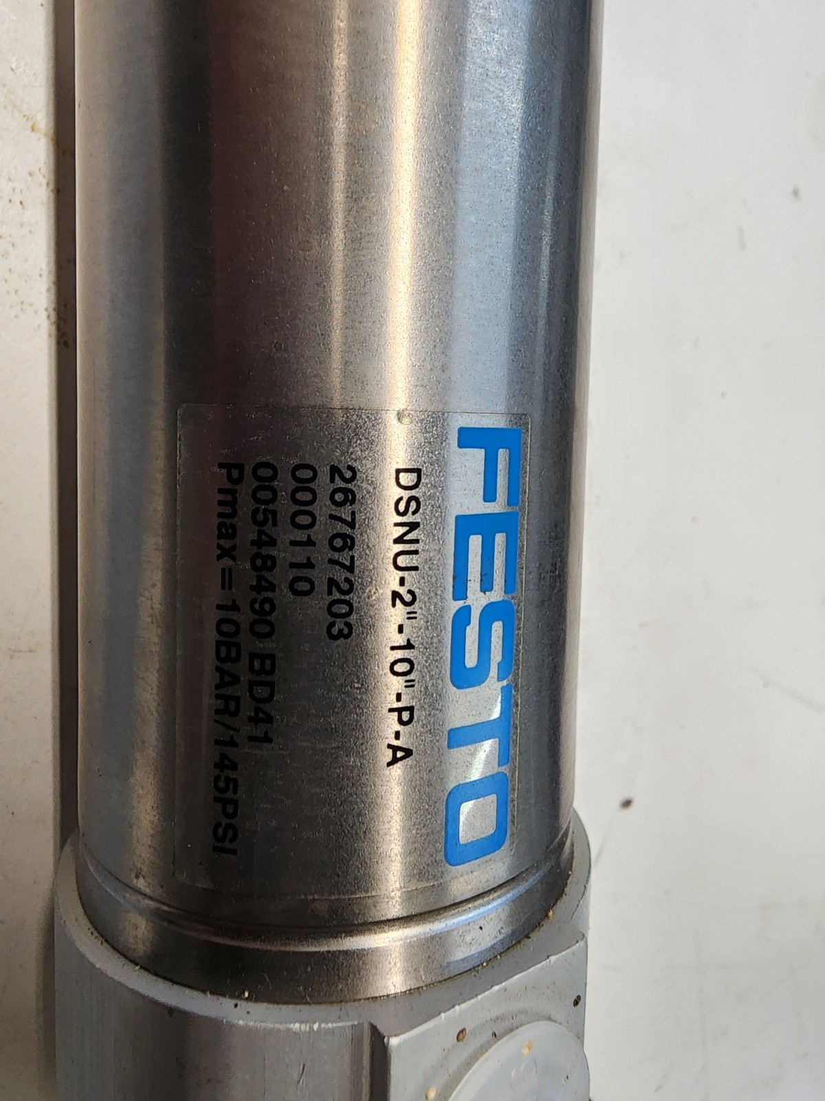 Festo DSNU-2-10-P-A 26767203 Cylinder New Old Stock