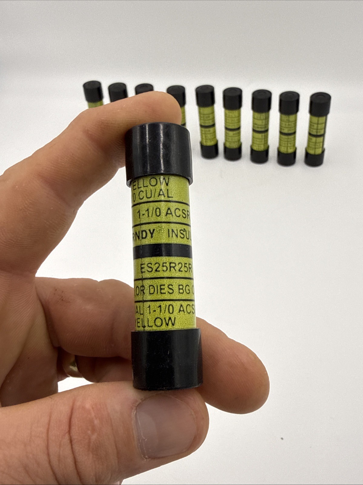 Lot of 10 Burndy ES25R25R1/0-1 AWG INSULINK Service Entrance Sleeve CU/AL