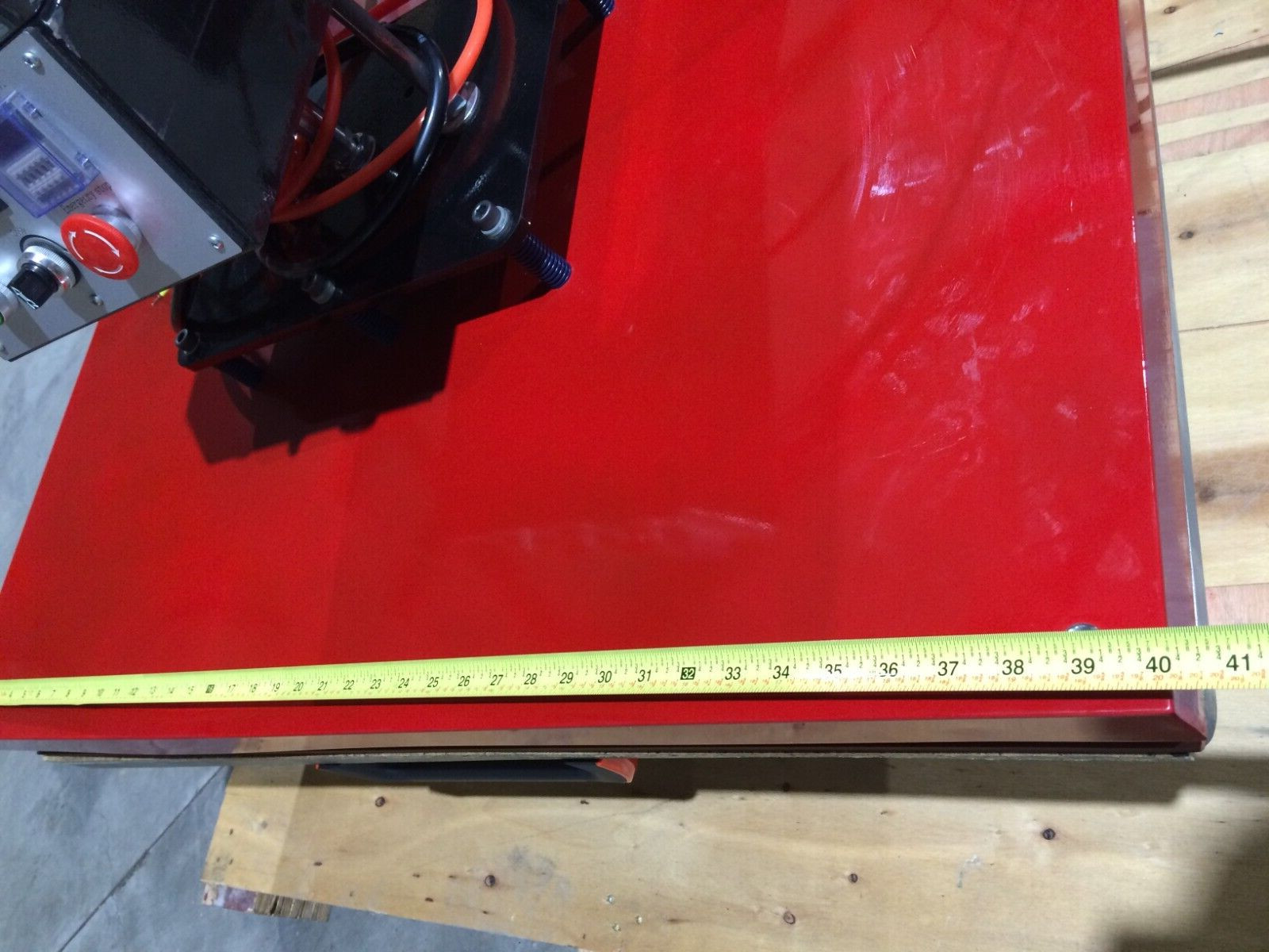 NO NAME 32 1/4″x 40″ Large Format Heat Press with Slide Out Drawer