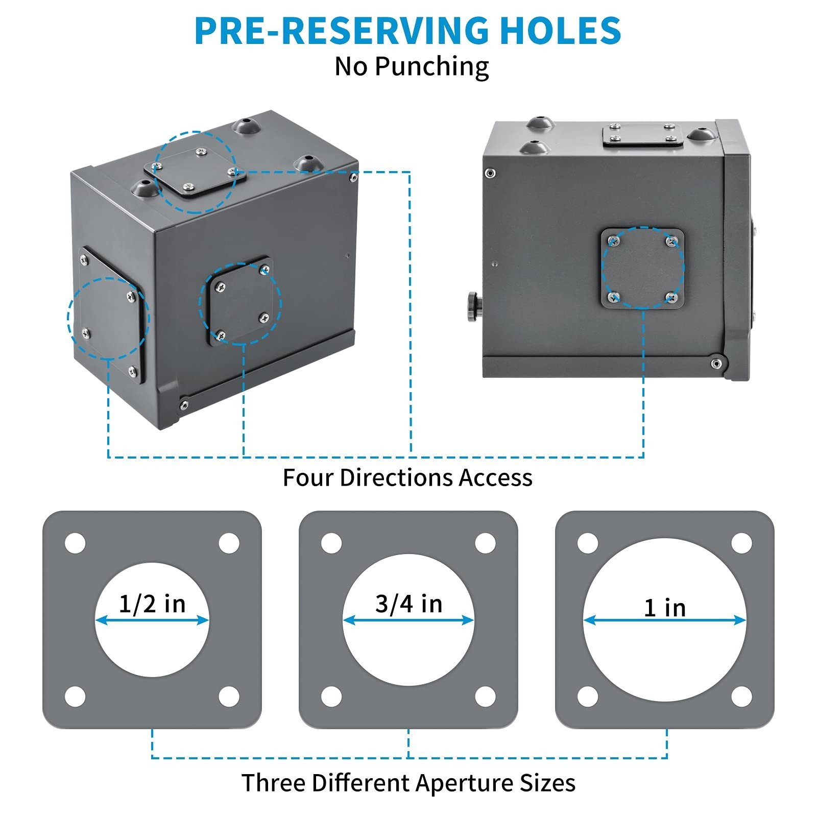 30 Amp Power Inlet Box, Briidea NEMA 3R Generator Inlet Box with 5 Preserved …
