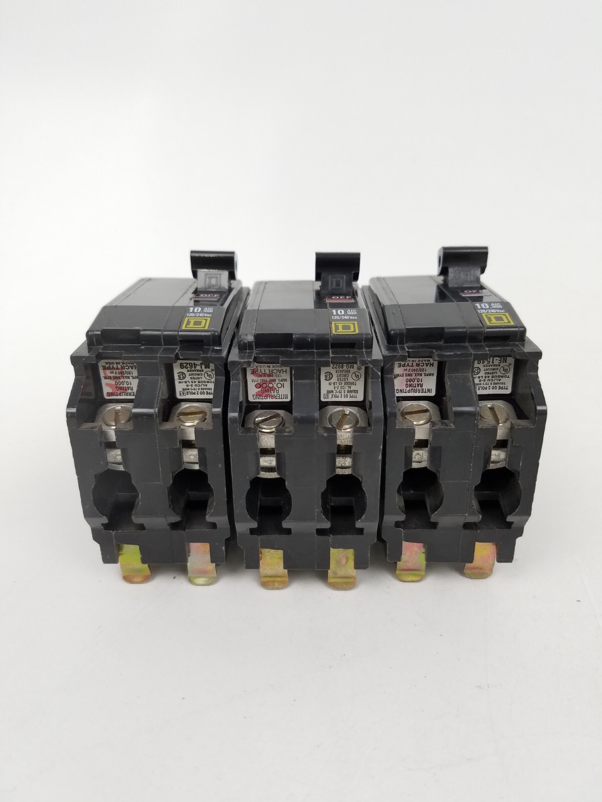 Lot of 3 QO240 Square D QO Circuit Breaker *NEXT DAY OPTION*