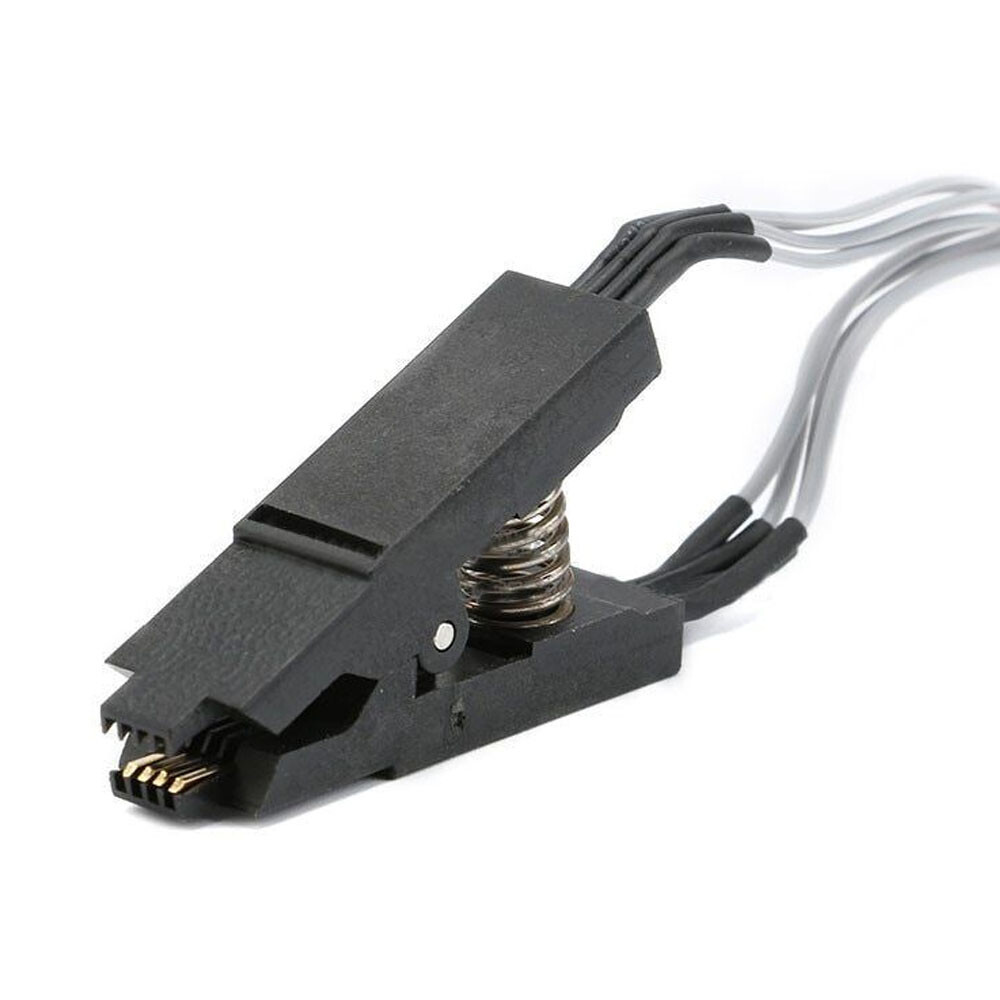 5pack SOIC8 SOP8 Flash Chip IC Test Clip Socket Adapter BIOS/24/25/93 Programmer