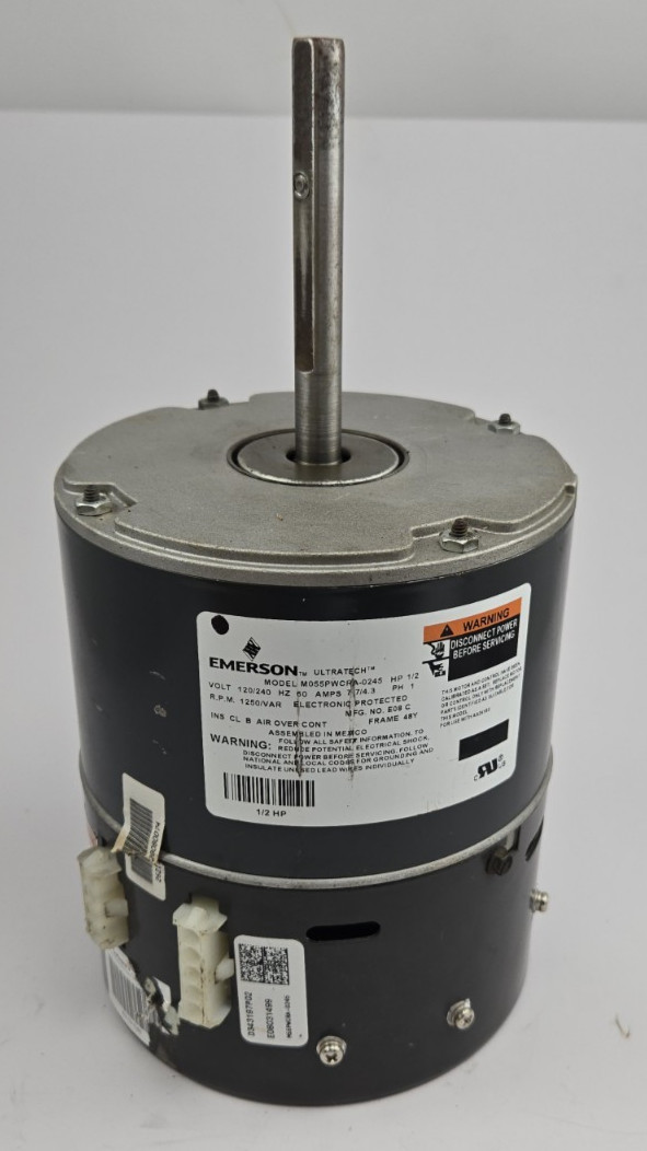 Trane ULTRATECH 1/2 HP Blower Motor M055PWCRA-0245 D343197P02 120/240V E08C