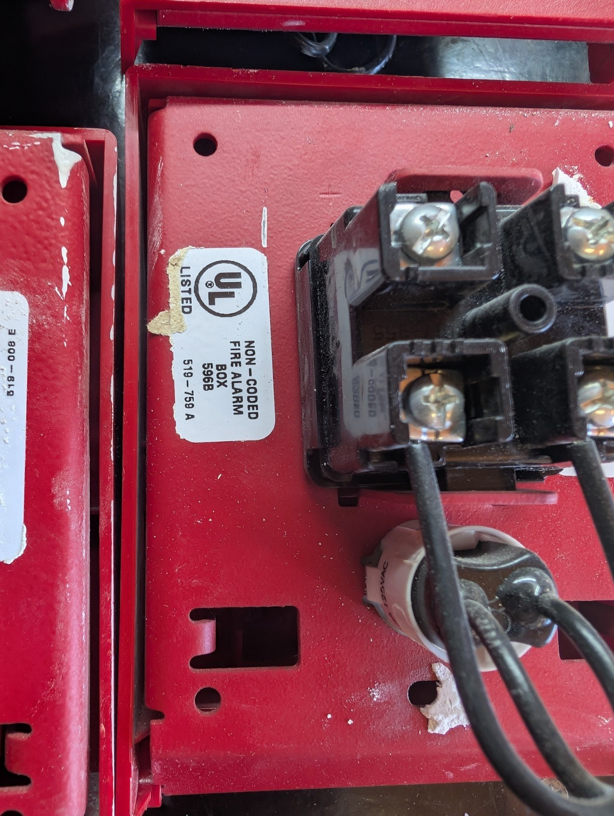 WORK USED Simplex 4099-9005 IDNET Dual Action Addressable Pull Stations