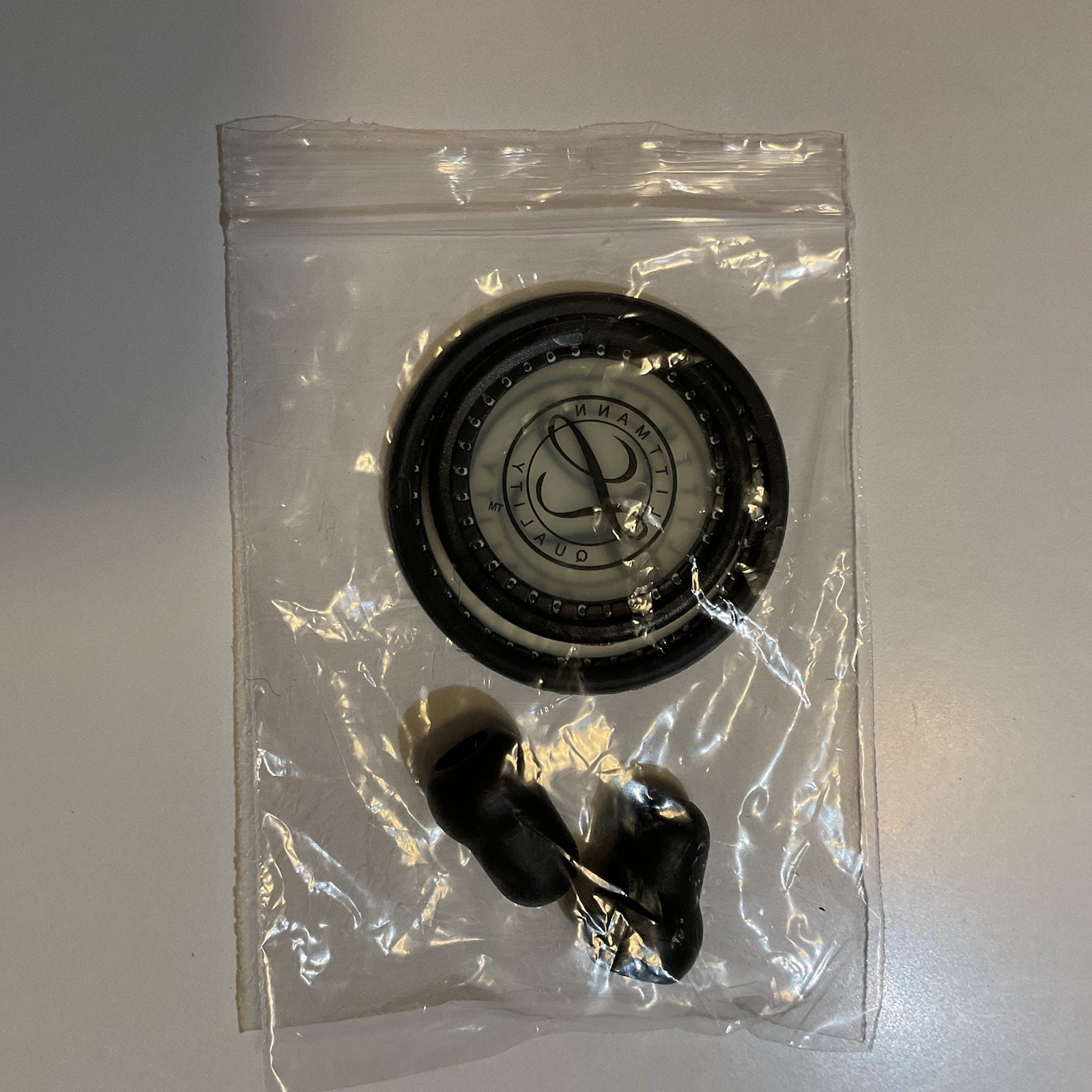 Spare Parts Kit for Classic III / Cardiology IV Stethoscope BLACK Fits Littmann