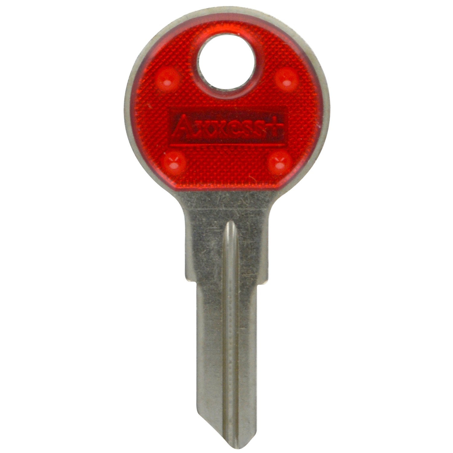 Hillman 88908 Blue/Silver #80 Traditional Single Sided Blank Key (Pack of 10) –