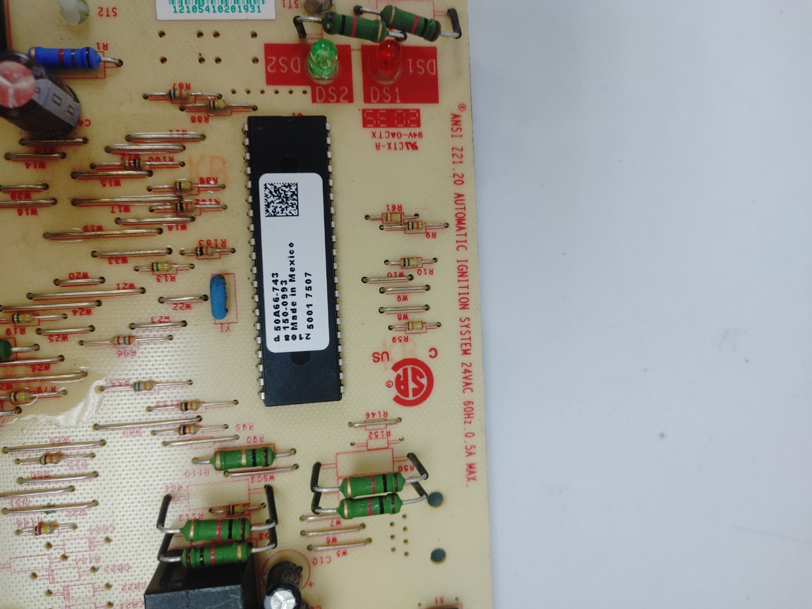 LENNOX 50A66-743 SureLight White Rodgers Control Circuit Board 150-0993