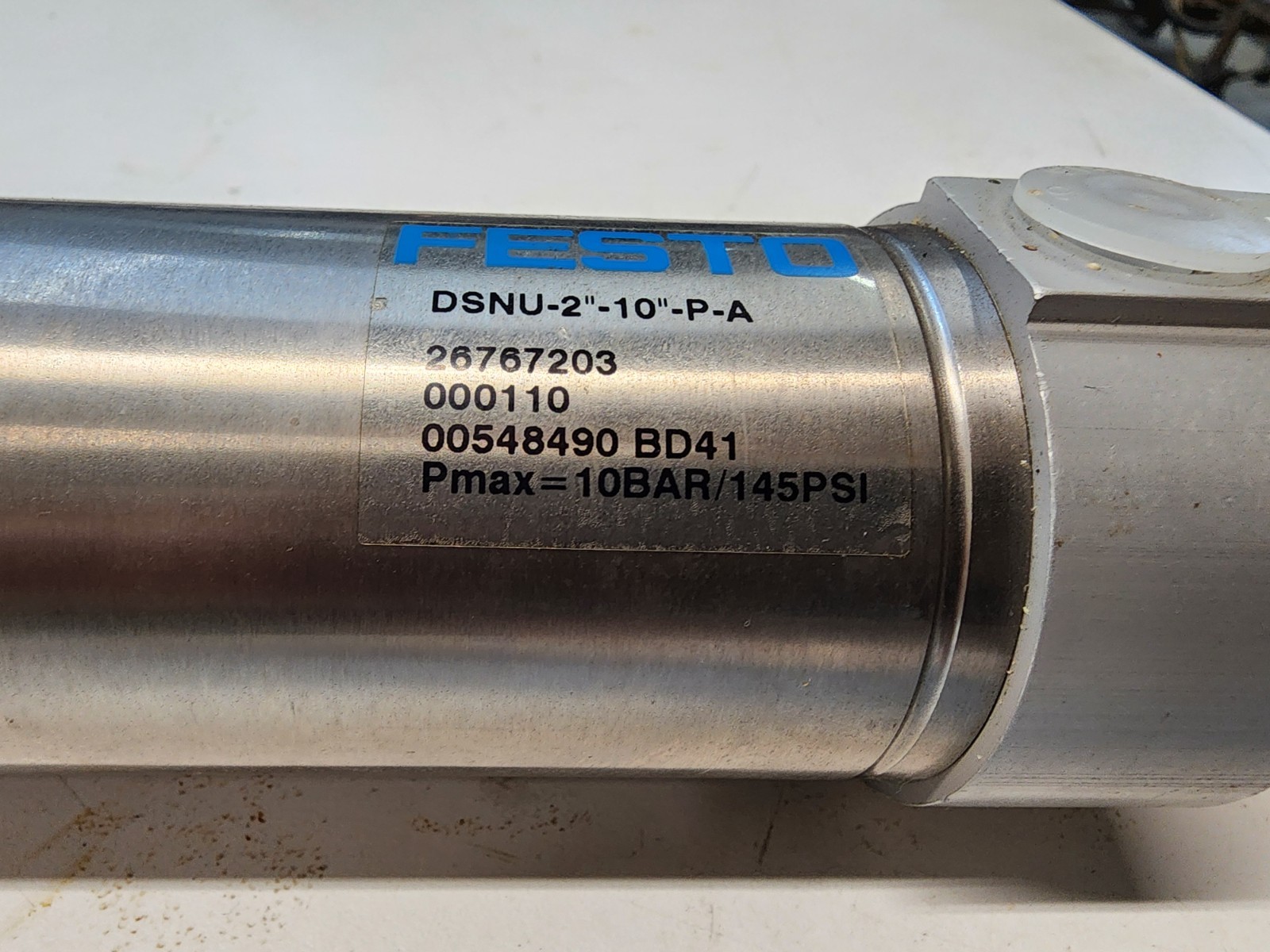 Festo DSNU-2-10-P-A 26767203 Cylinder New Old Stock