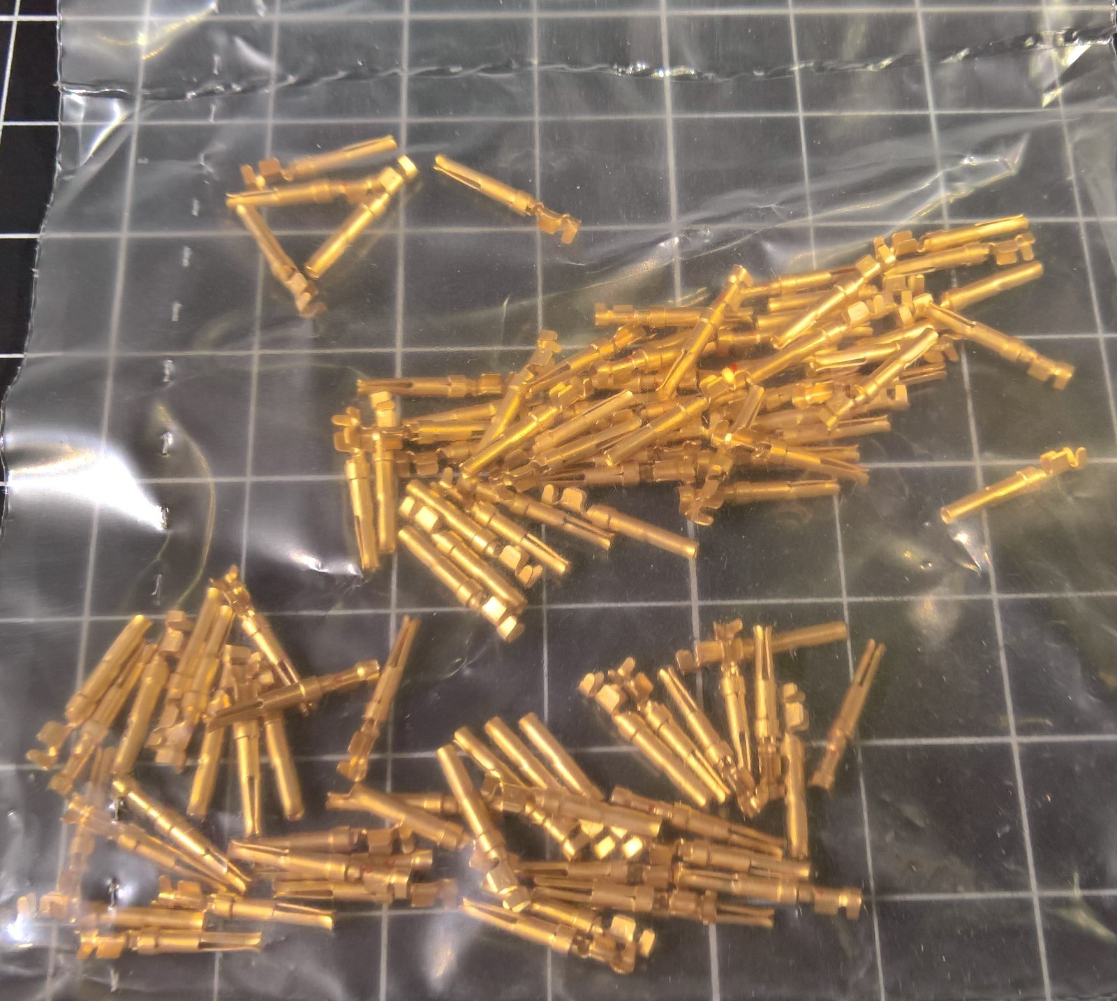 (100) NEW Amp Tyco TE 66504-0 Contact Socket Pins Mil-Spec HDP-20 20-24AWG CRIMP