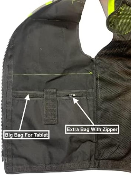Surveyors Vest L – Black Series with Utility Pockets