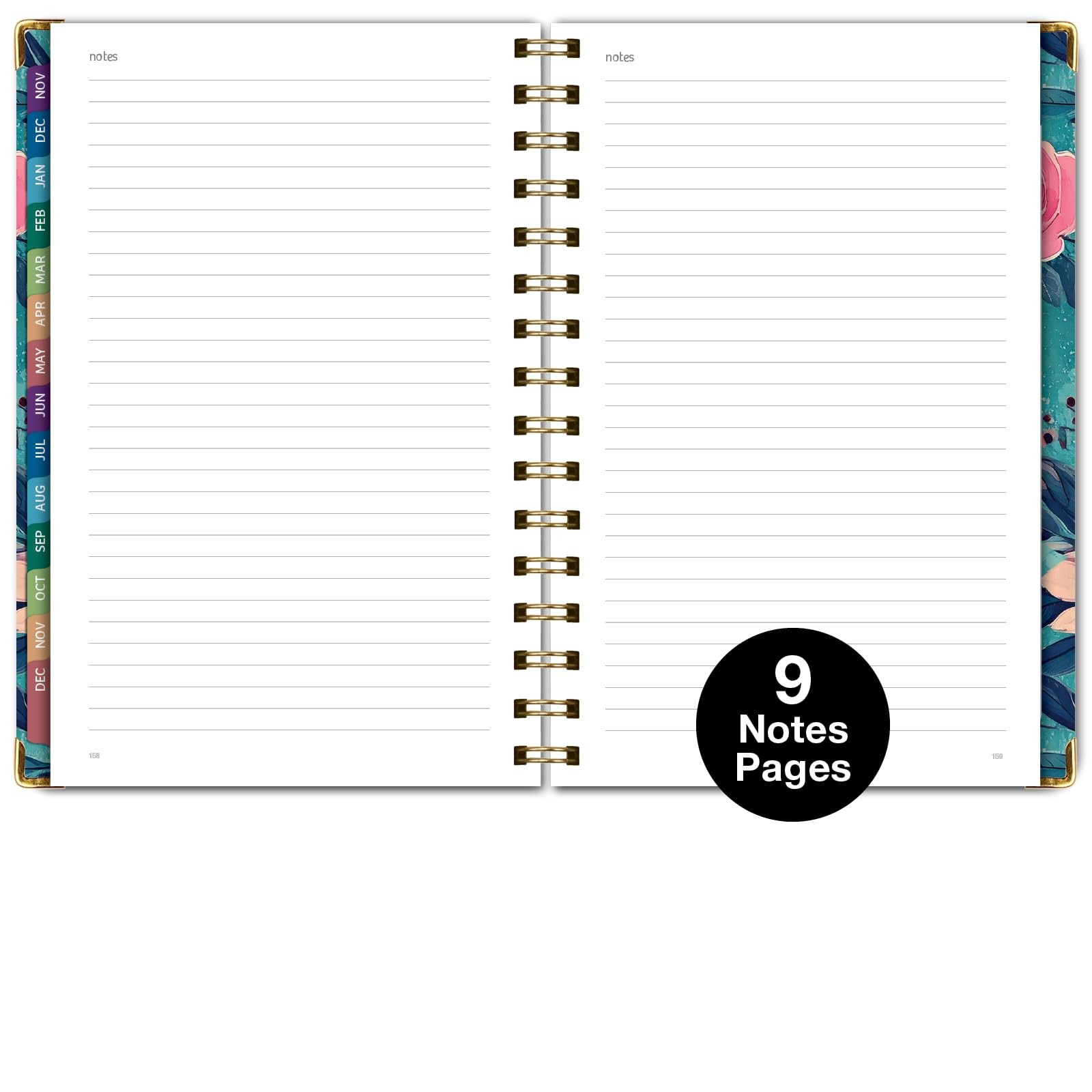 HARDCOVER 2026 Planner, 5.5″x8″: 14 Months (November 2025 – December 2026), D…