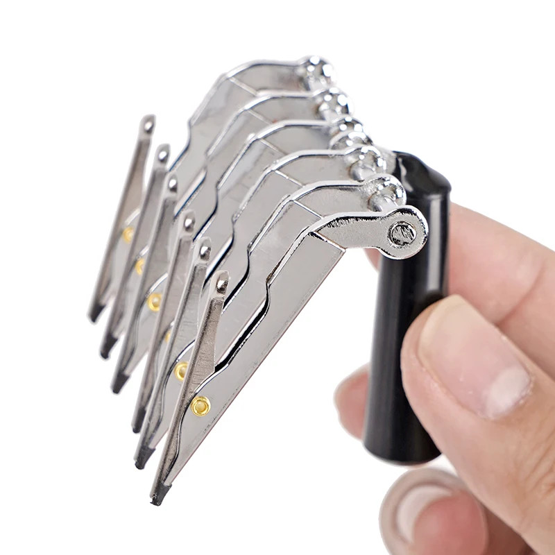 Dental Veneer Porcelain False Teeth Clip Veneer Glazing Clip Crown Holder Clamp