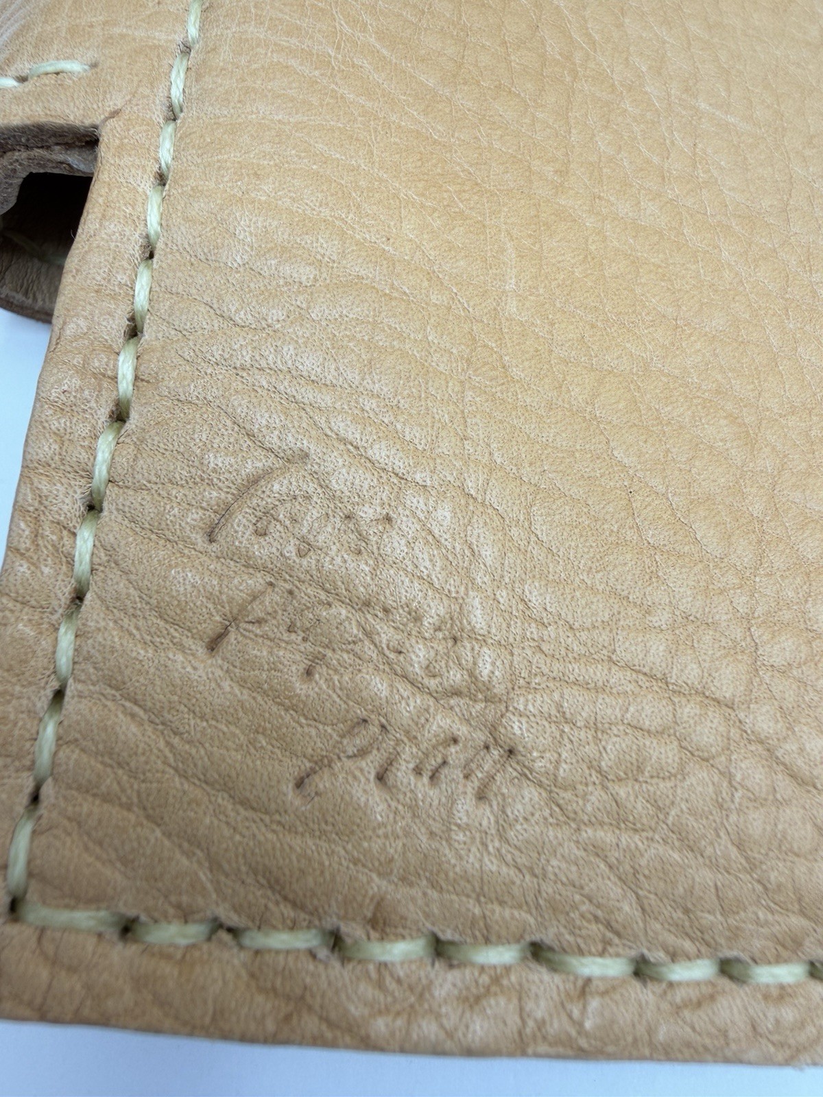 Love Paper Plan Personal Size Leather Planner 25mm Rings Natural Veg Tan