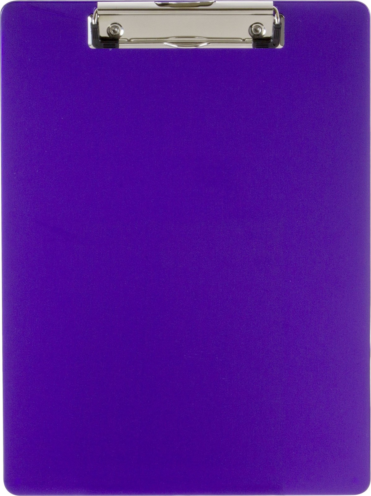 OIC Recycled Plastic Clipboard, Letter Size, Purple (83064)