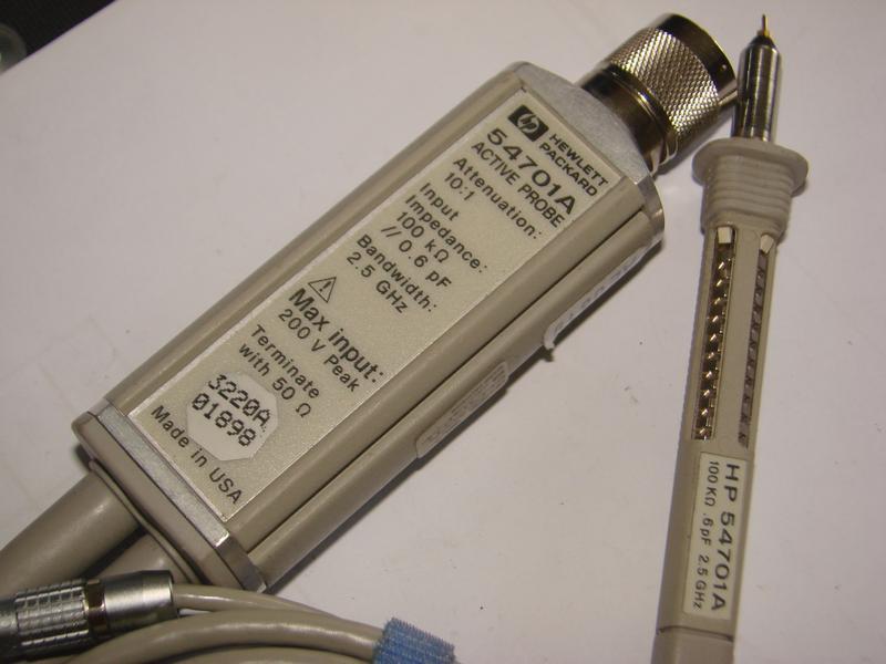 HP Agilent 54701A 2.5GHz Active Probe For Digital Oscilloscope