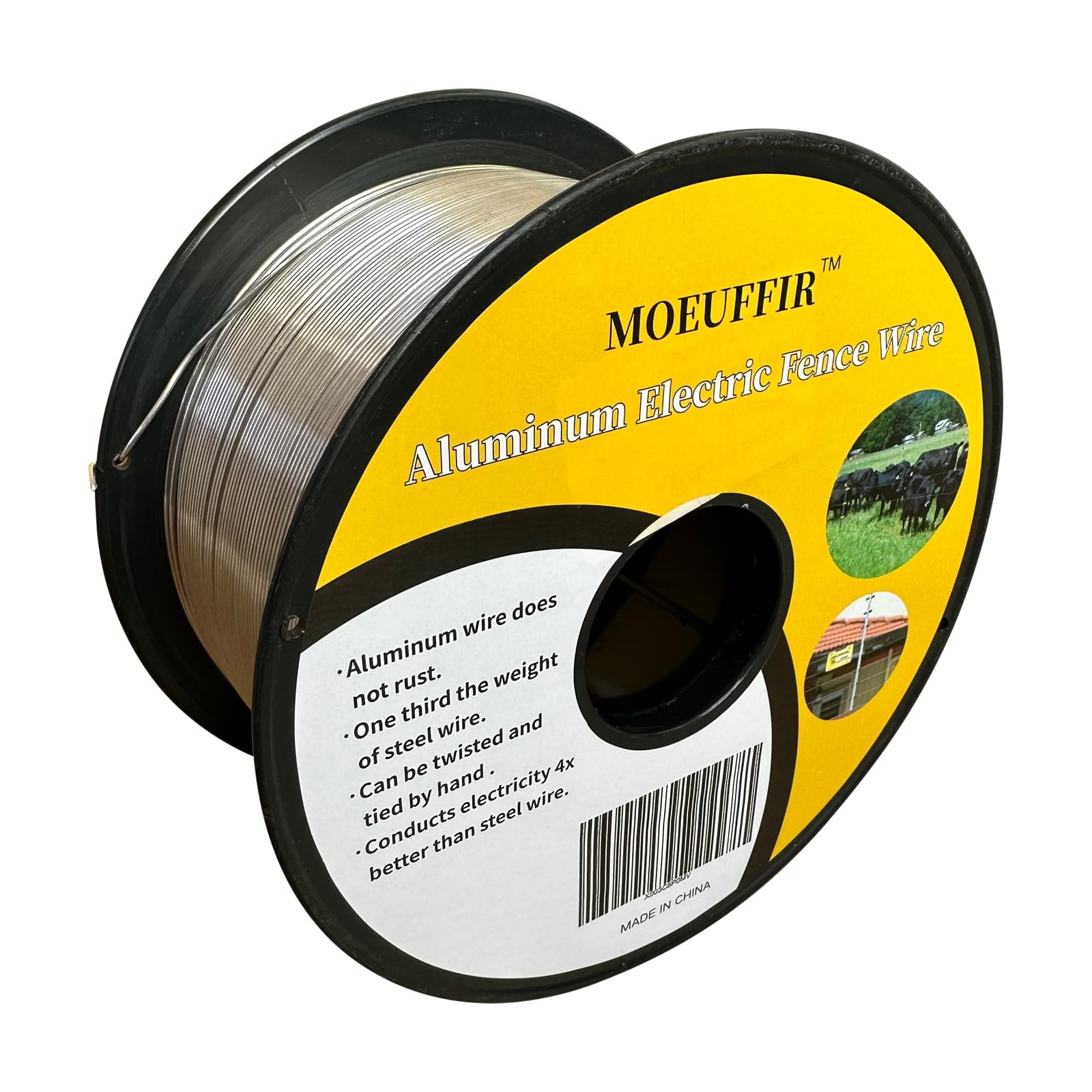 1640 Ft500m 16 Gauge 1.6mm Aluminum Wire For Electric Fencing 1640 Ft 16 Ga