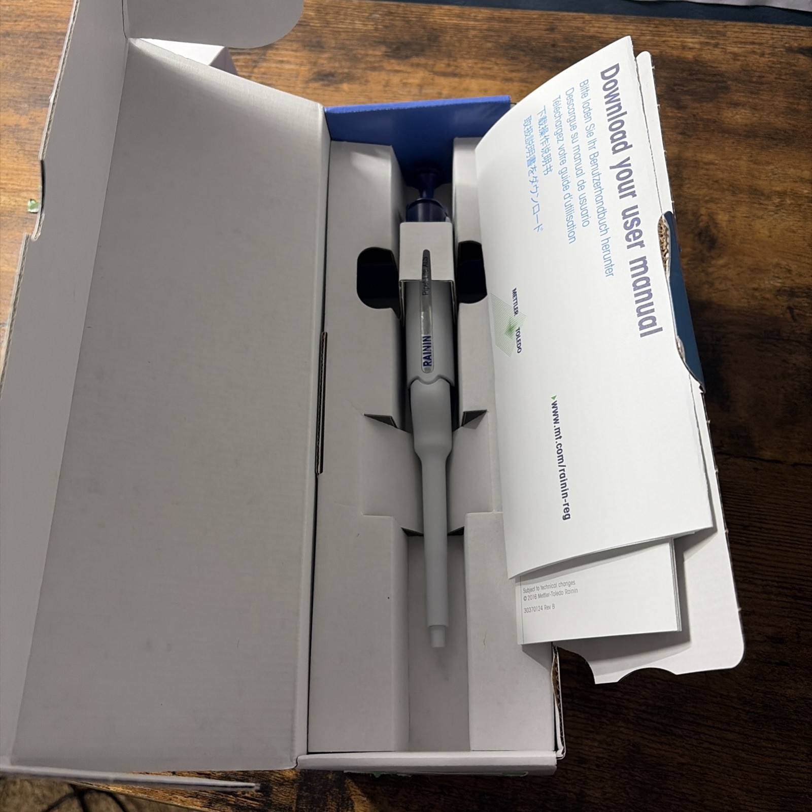Rainin NEW Sealed box Pipet- Lite LTS Single Channel L-200 XLS+