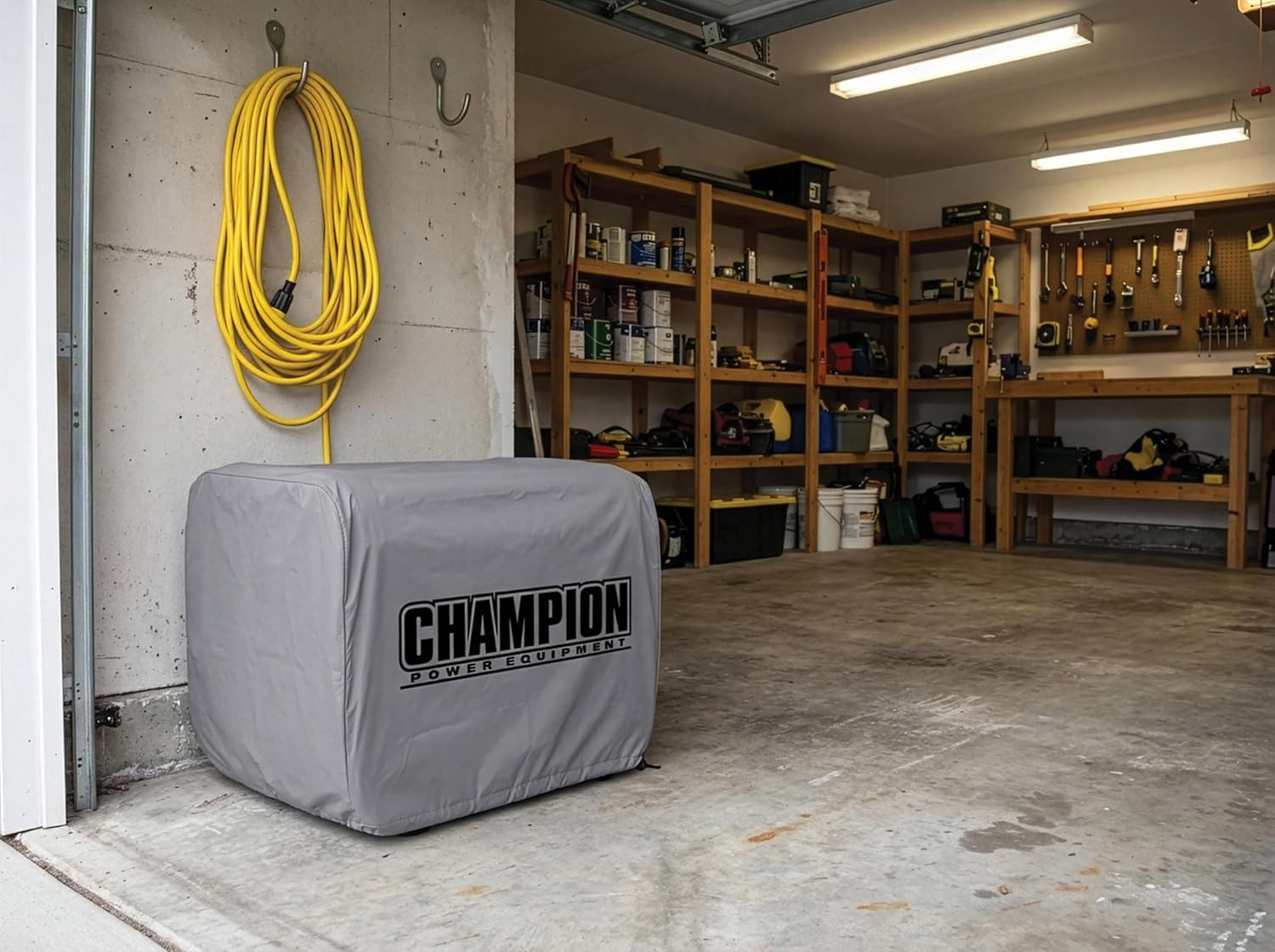 Champion Power Equipment Weather-Resistant Storage Cover for 1200 to 1875-Watt P