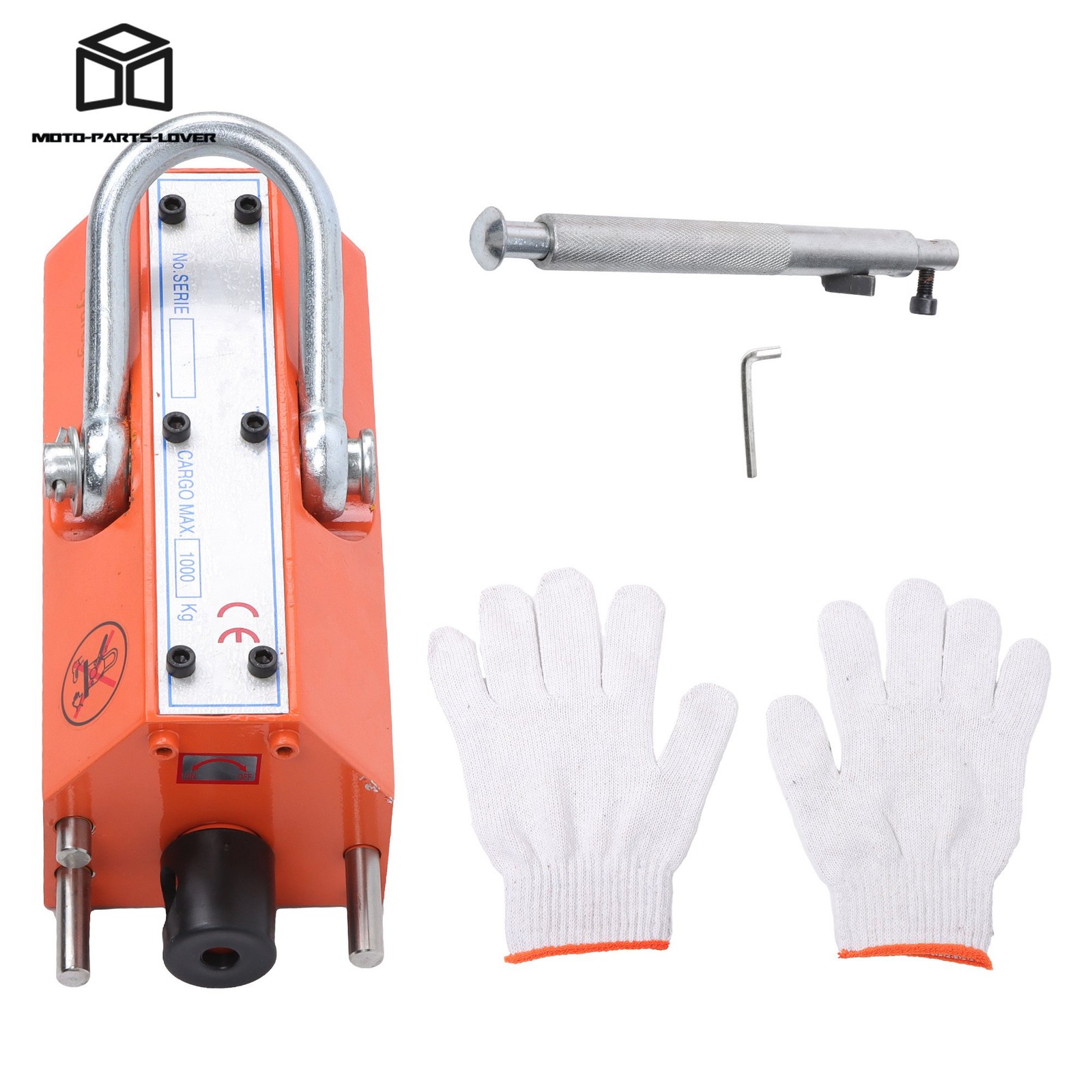 Neodymium Hoist 2 Safety Factor 2200Lbs/1000kg Magnetic Lifter Lifting Magnet