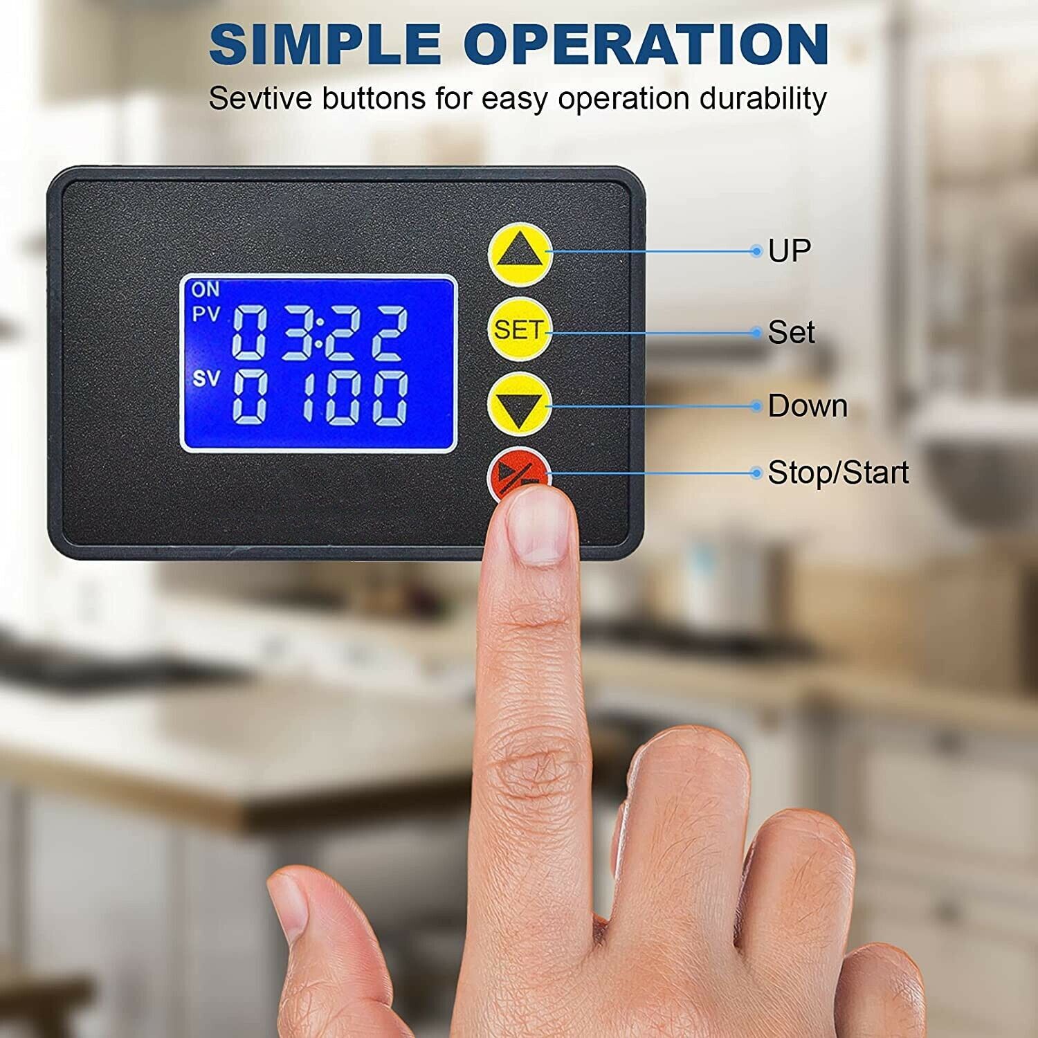AC DC Timer Relay Microcomputer Time Controller Delay Relay Module 12V 24V 110V