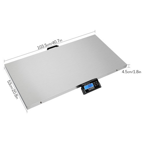 440lbs/200kg Livestock Vet Platform Scale Dog Pig Sheep Pet Digital Weight Scale