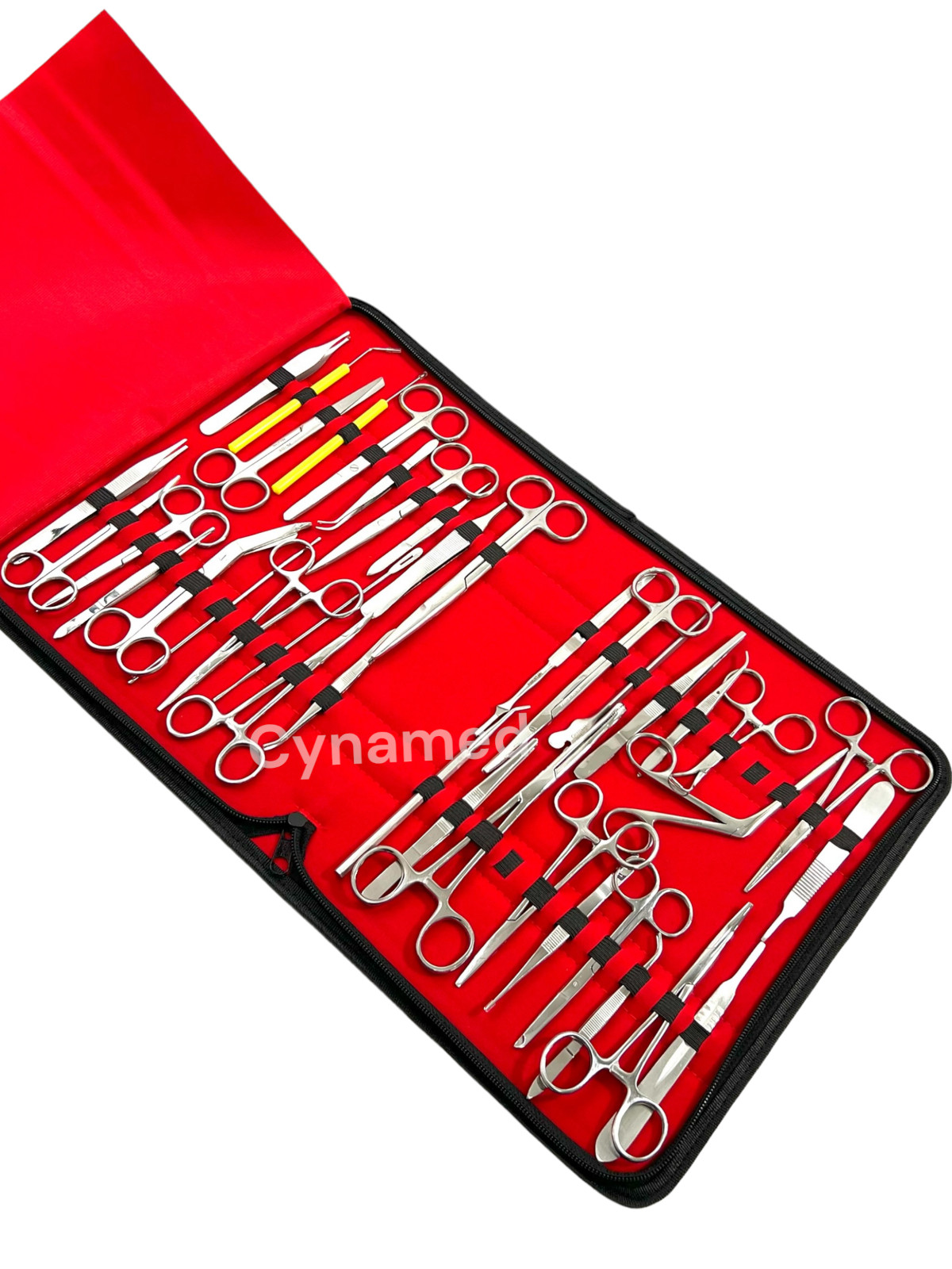157 PC US MILITARY FIELD MINOR SURGERY SURGICAL VETERINARY INSTRUMENTS KIT
