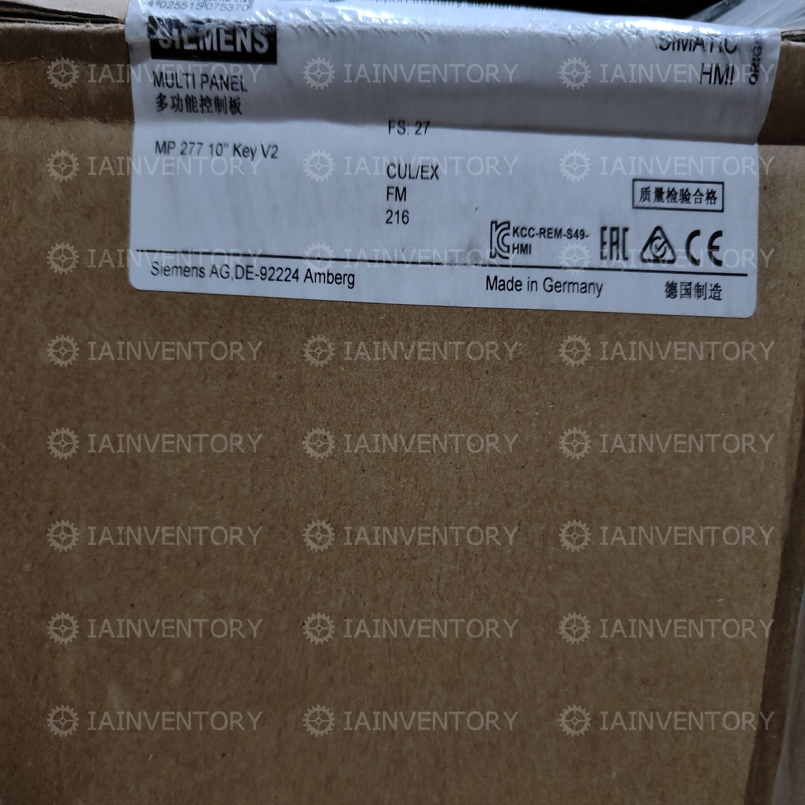 1PC Real US STOCK NEW Siemens 6AV6643-0DD01-1AX1 Fast shipping