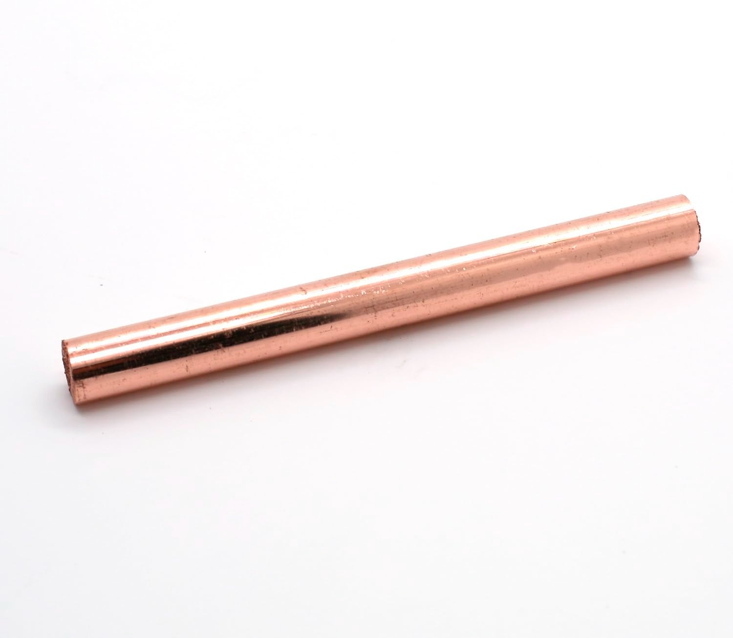 Solid Copper Round Rod, 99.9% Pure, 10mm x 100mm – Perfect for DIY Projects