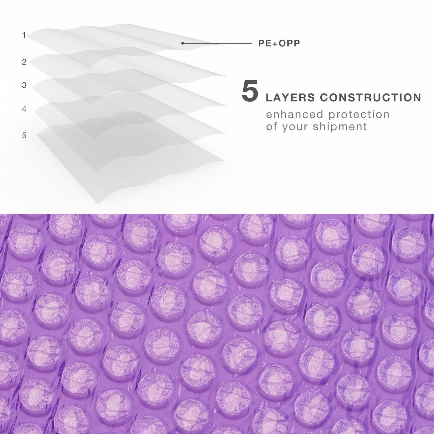 Mix Your Color 500 Poly Bubble Padded Envelopes Mailers #0 6×10 (Inner 6×9)