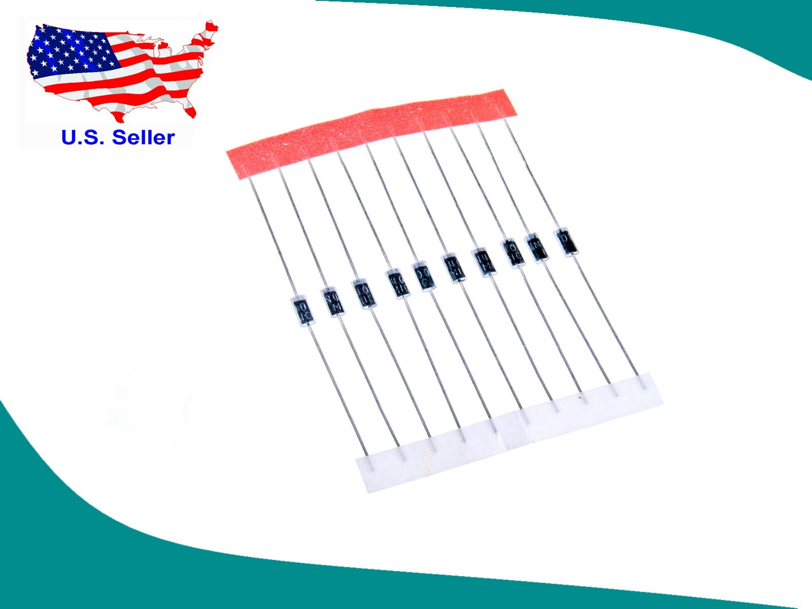 1N4004 (10 pcs) 1A 400V Rectifier Diode – Free & Fast shipping