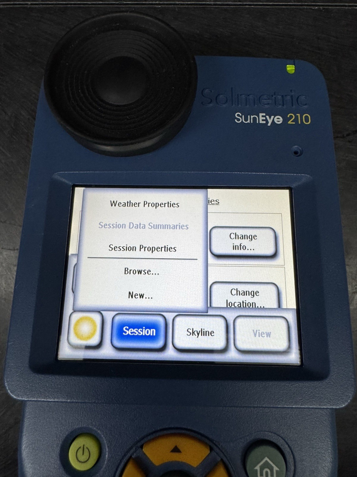 Solmetric SunEye 210 Solar Site Analyzer w/ GPS, Hard Case, Manual, Charger, USB