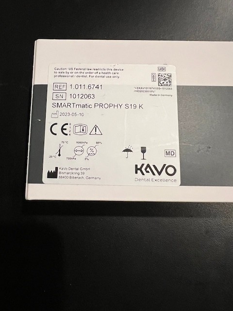 KAVO SMARTmatic Prophy S19 K 8:1 HP Low-Speed – AUTHENTIC IN UNOPENED BOX
