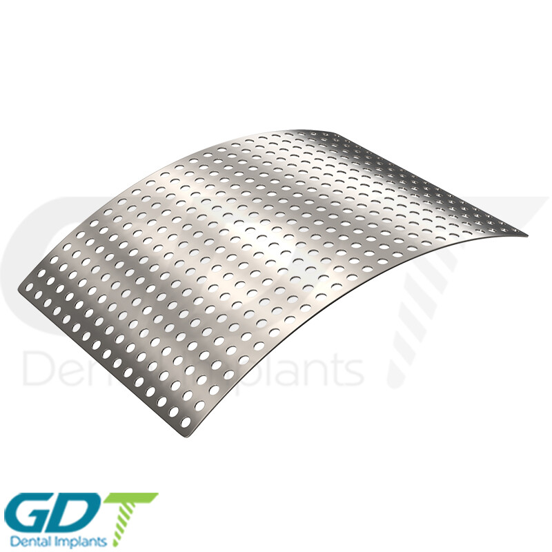 GBR Titanium Mesh Membrane Barrier 22.0mmX15.0mm, Ø0.6mm Surg ical Dental