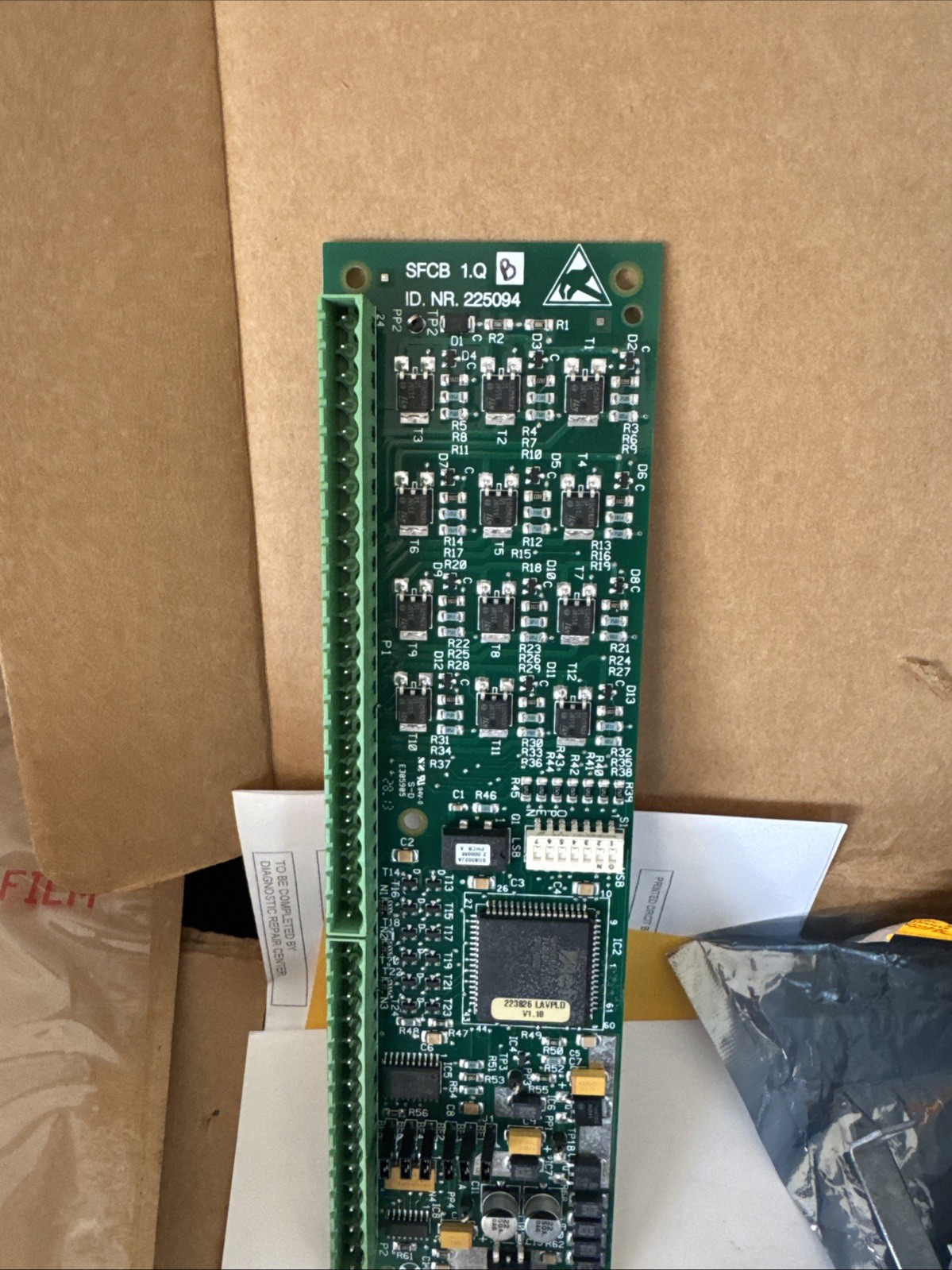New Open Box Schindler SFCB 1.Q 225094 Elevator Circuit Board Control Module PCB
