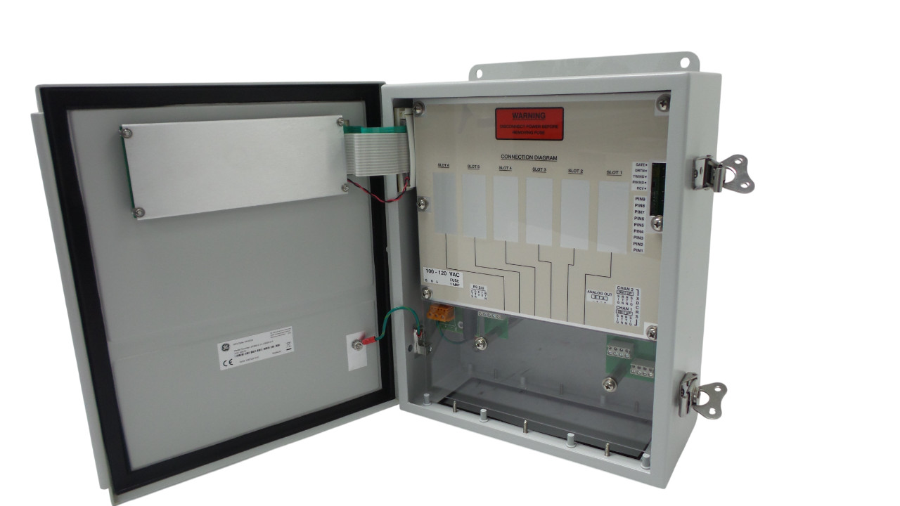 GE DigitalFlow DF868 Panametrics Ultrasonic Liquid Flowmeter-Free Shipping